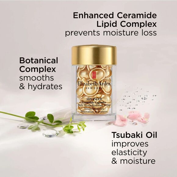 Elizabeth Arden - Advanced Ceramide Capsules - Daily Youth Restoring Serum - New - Picture 3 of 10